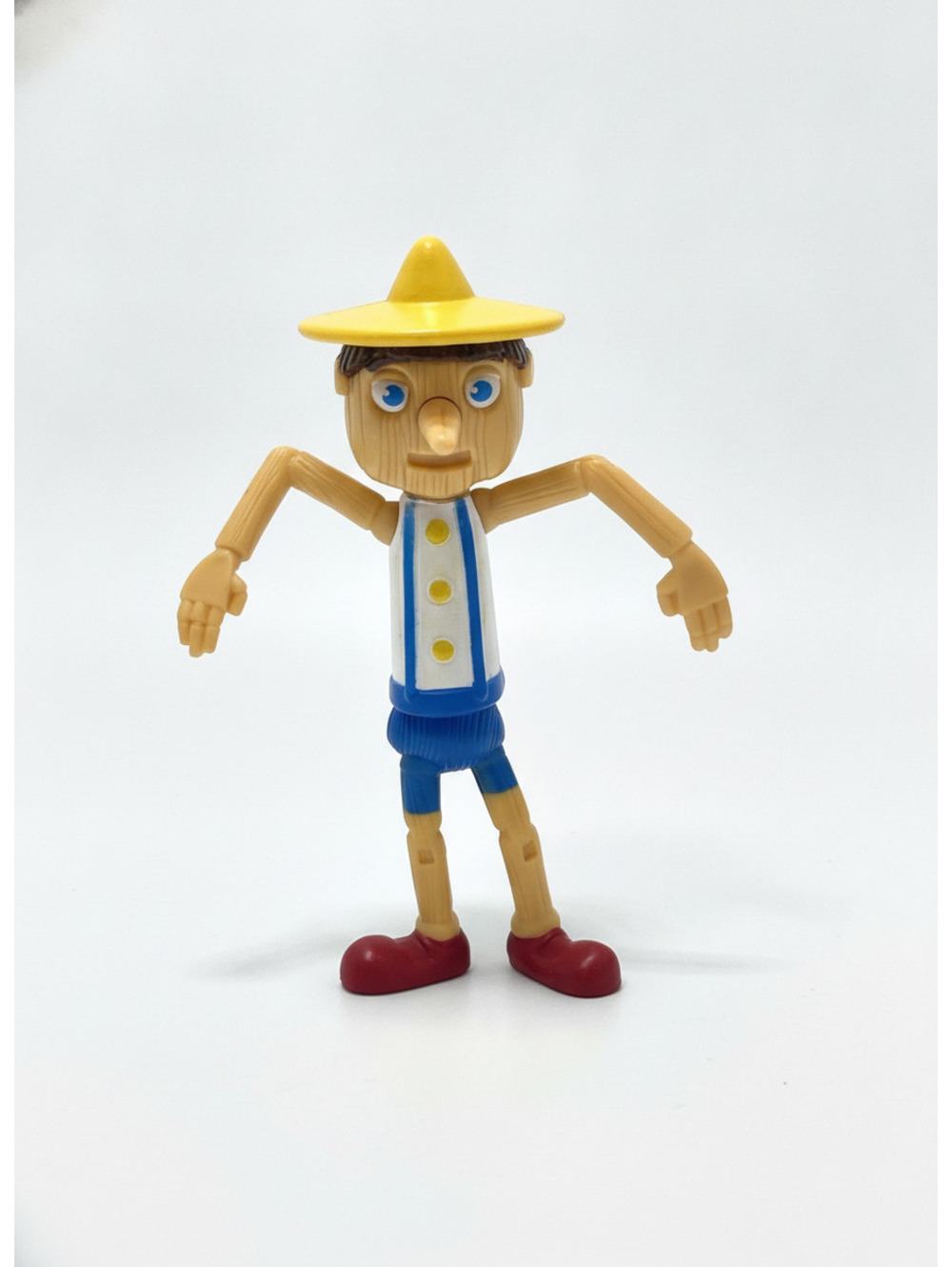 McDonalds Shrek Forever After Pinocchio Toy Figure Marionette Happy Meal GUC